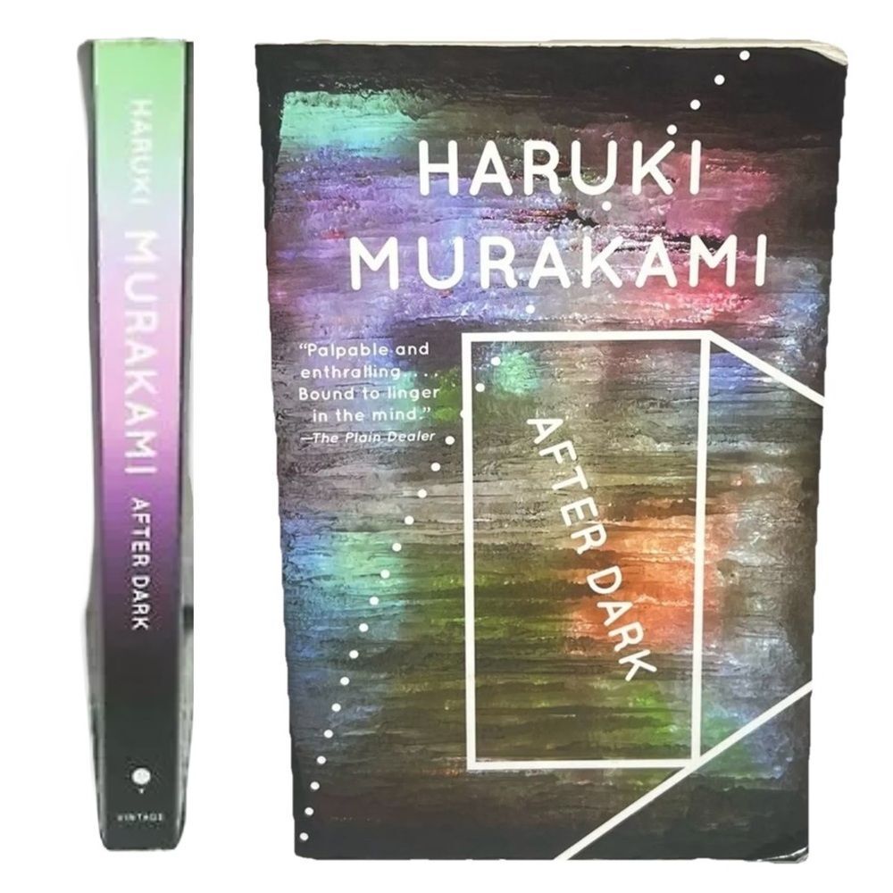 After Dark Book Paperback Contemporary Japanese Literature Fiction Psychological